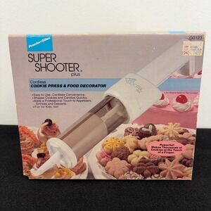 Proctor Silex Super Shooter Plus Cordless Cookie Press Food Decorator GO123